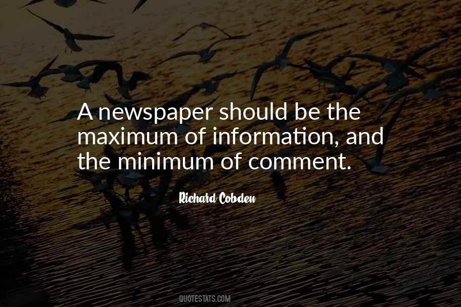 Richard Cobden Quotes #1143543