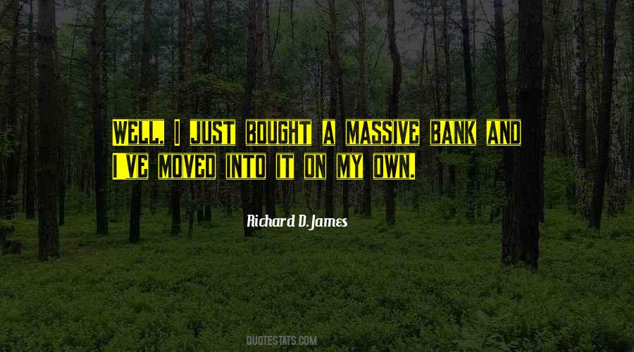Richard D. James Quotes #1861350