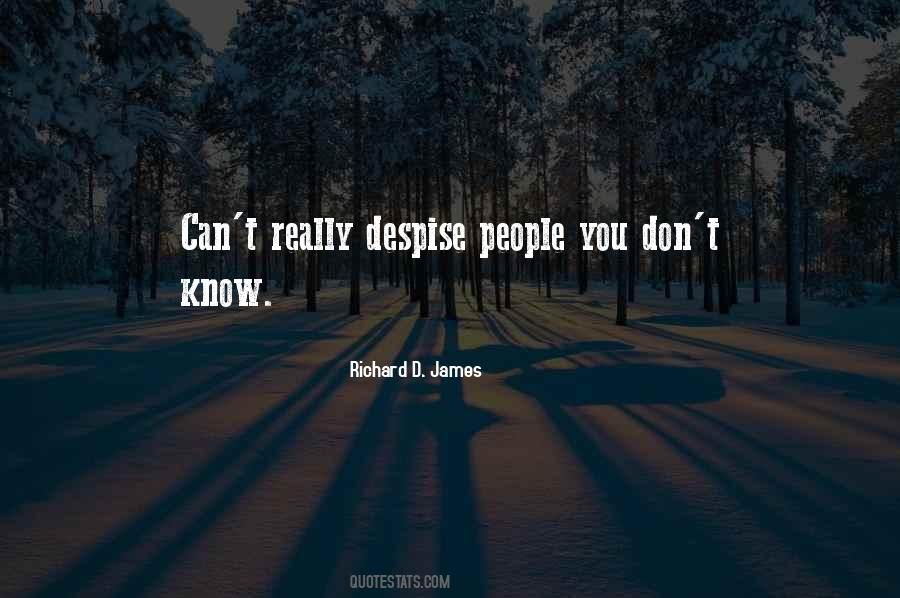 Richard D. James Quotes #477975