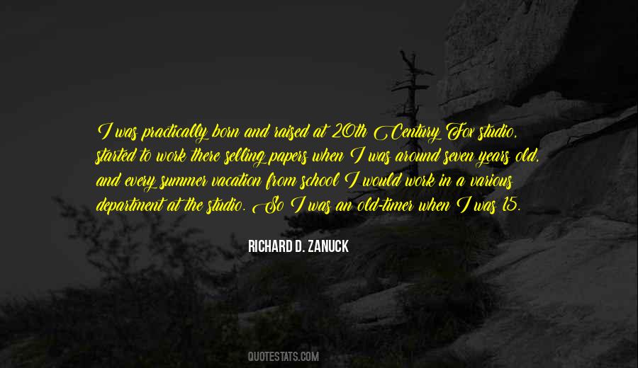 Richard D. Zanuck Quotes #912113