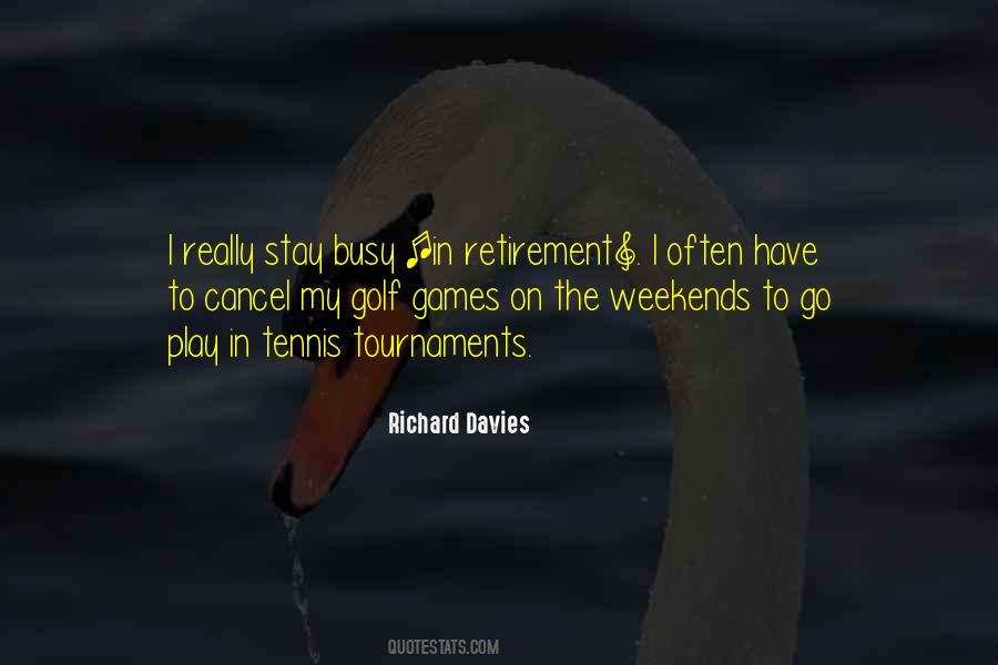 Richard Davies Quotes #760560