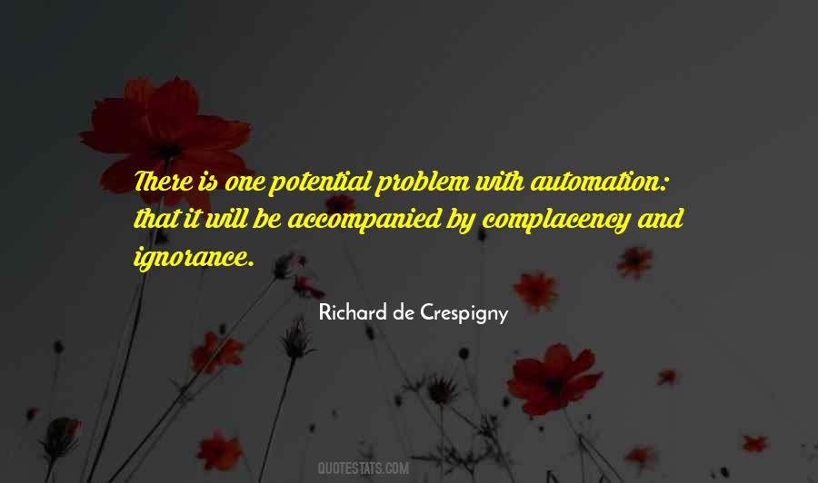 Richard De Crespigny Quotes #1816758