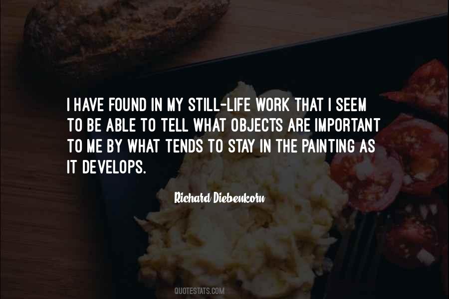 Richard Diebenkorn Quotes #951130