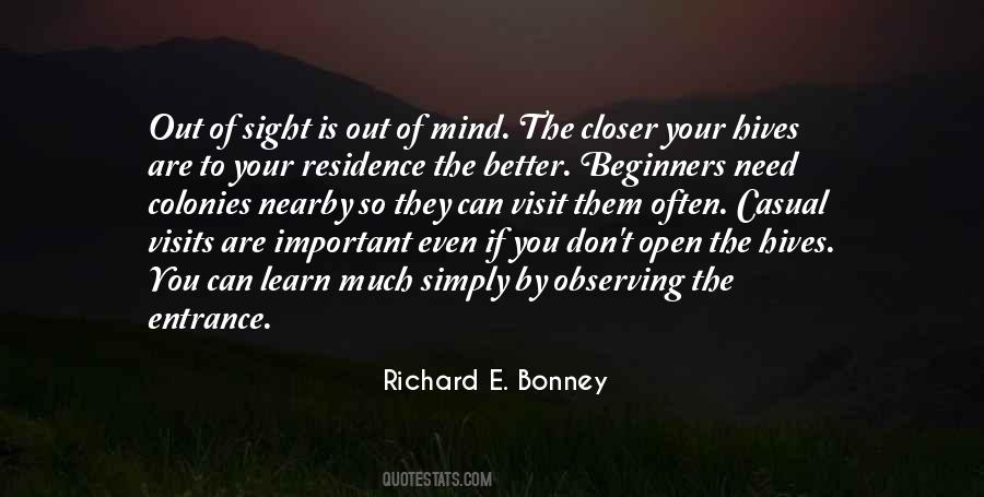 Richard E. Bonney Quotes #98255