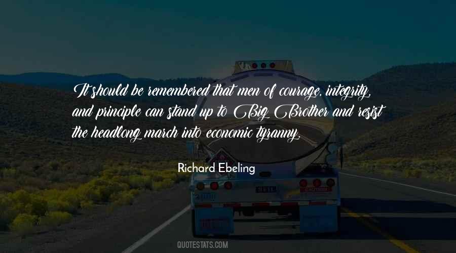 Richard Ebeling Quotes #534017