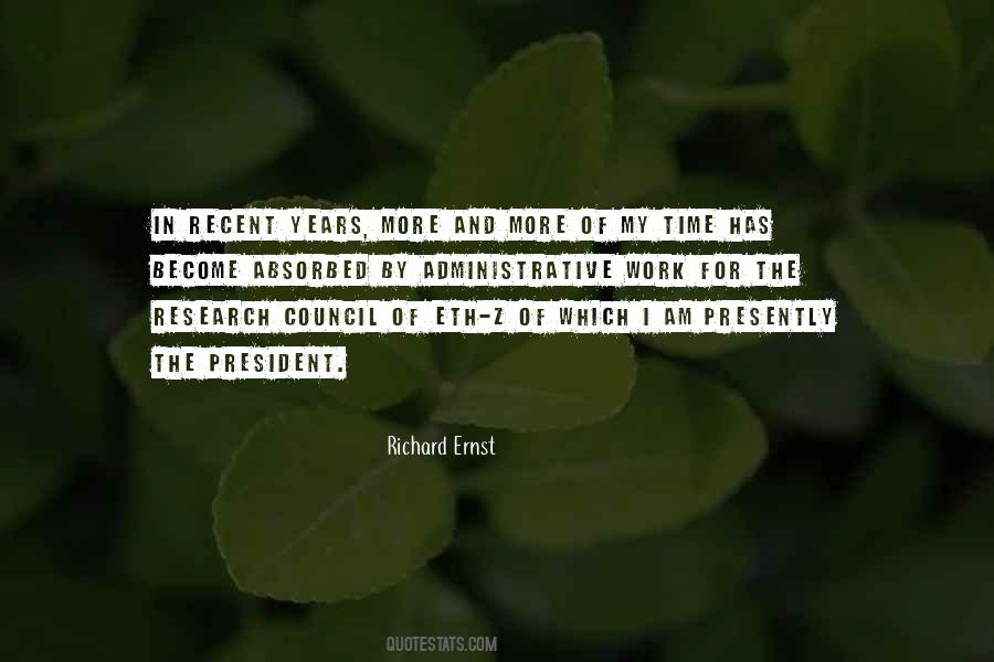 Richard Ernst Quotes #1012806