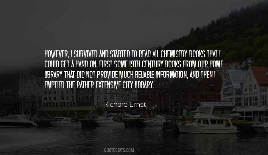 Richard Ernst Quotes #743764