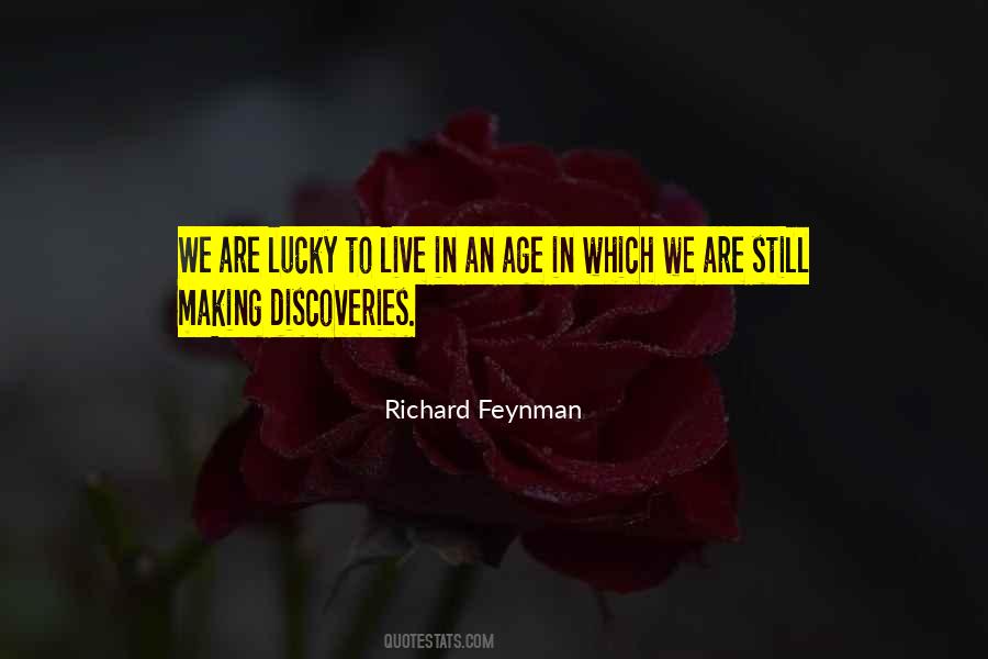 Richard Feynman Quotes #1001349