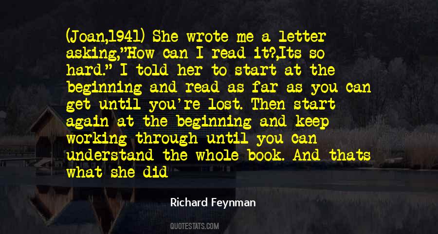 Richard Feynman Quotes #146249