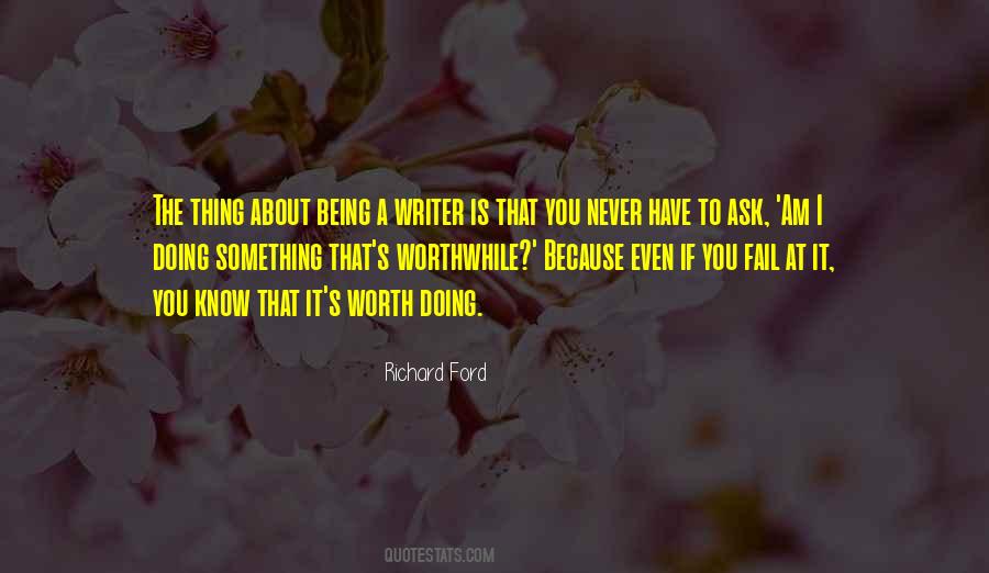 Richard Ford Quotes #1083918