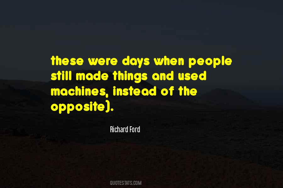 Richard Ford Quotes #1187988