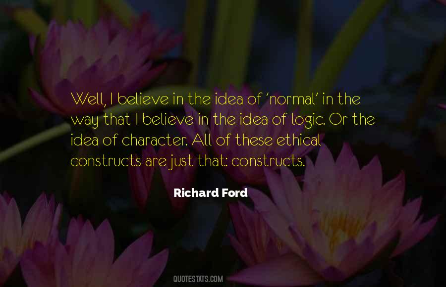 Richard Ford Quotes #1253384