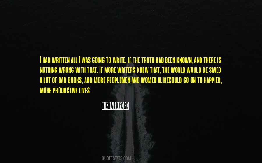 Richard Ford Quotes #1268914