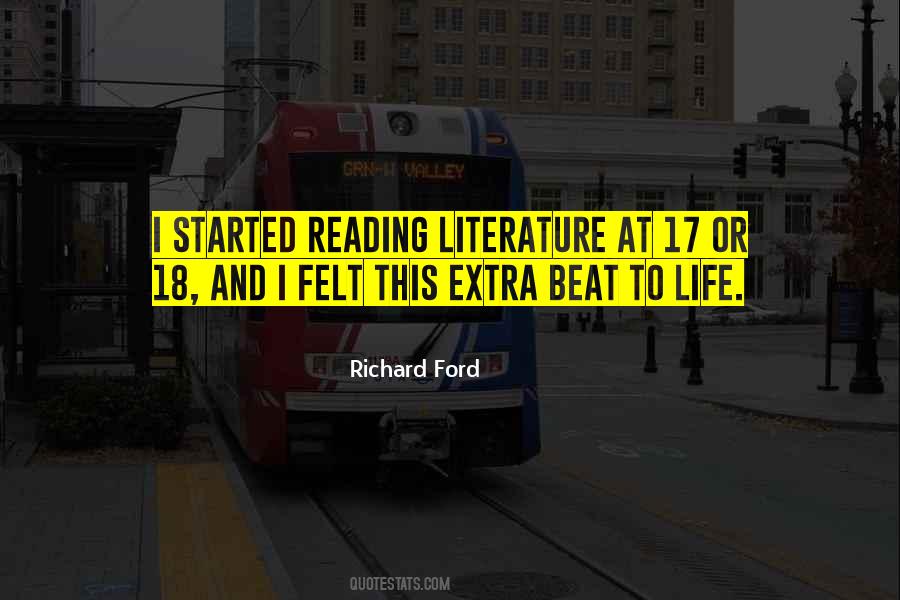 Richard Ford Quotes #1372378