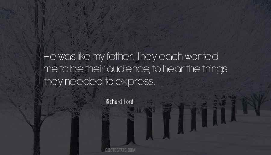 Richard Ford Quotes #1784989