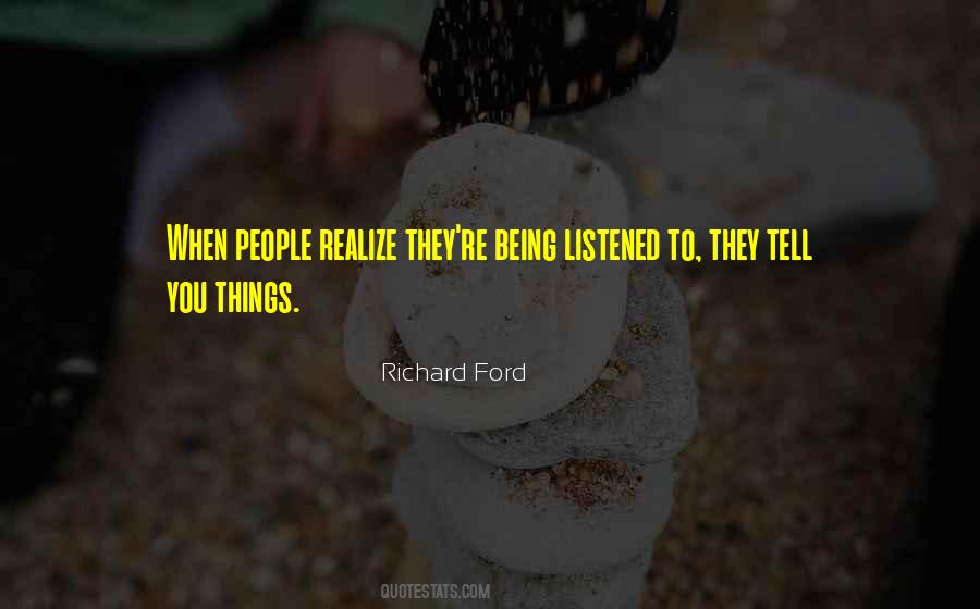 Richard Ford Quotes #1828750