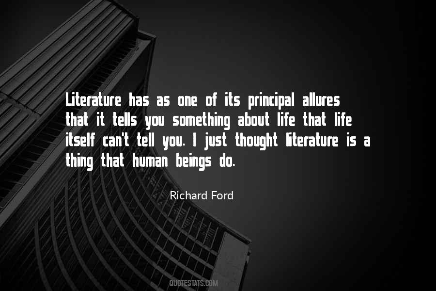 Richard Ford Quotes #362853