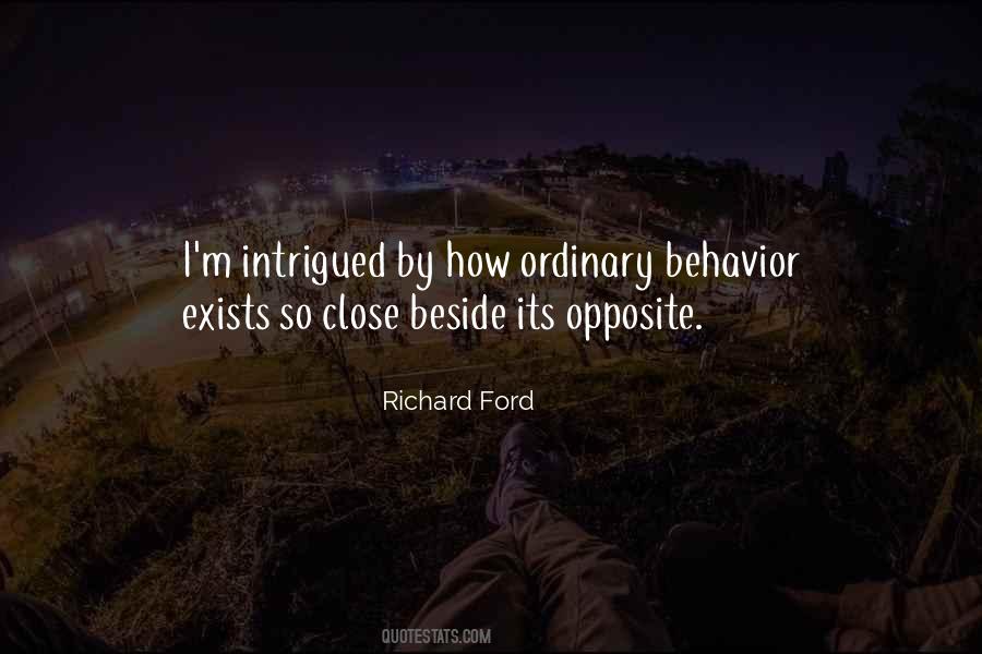 Richard Ford Quotes #438135