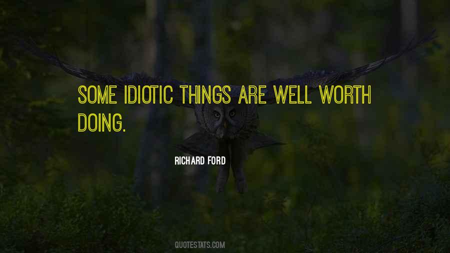 Richard Ford Quotes #456560