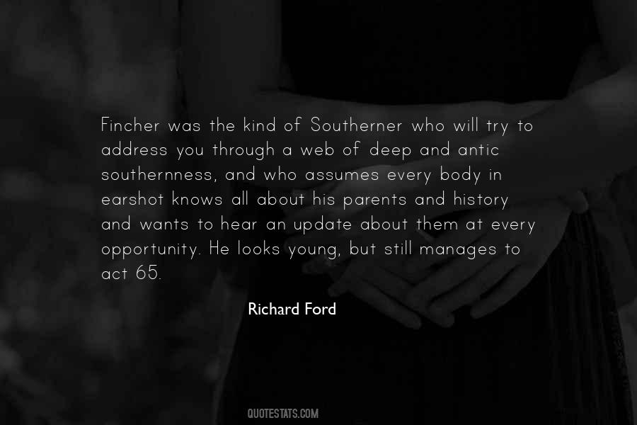 Richard Ford Quotes #842719