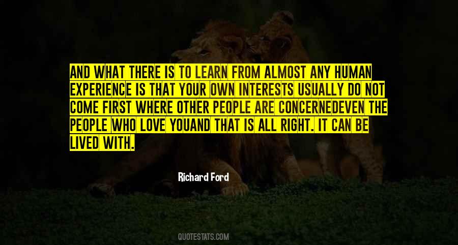 Richard Ford Quotes #951574
