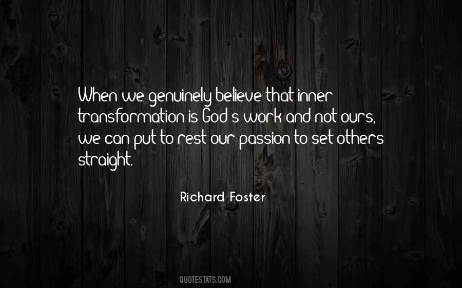 Richard Foster Quotes #1457308