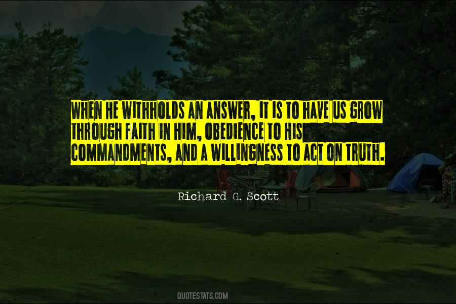 Richard G. Scott Quotes #1508495