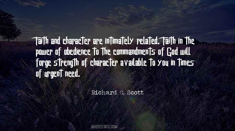 Richard G. Scott Quotes #1846878