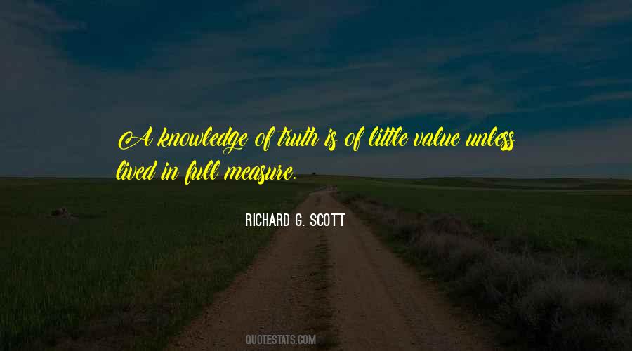 Richard G. Scott Quotes #253969