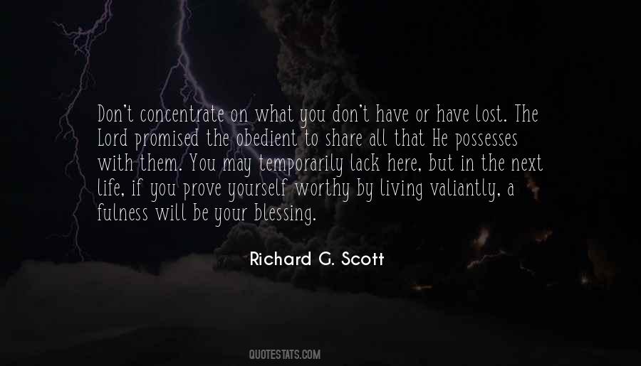 Richard G. Scott Quotes #332464