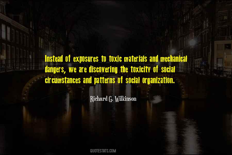 Richard G. Wilkinson Quotes #1096605