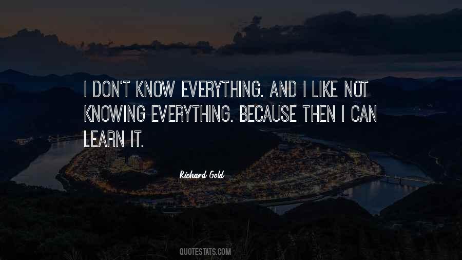 Richard Gold Quotes #777055