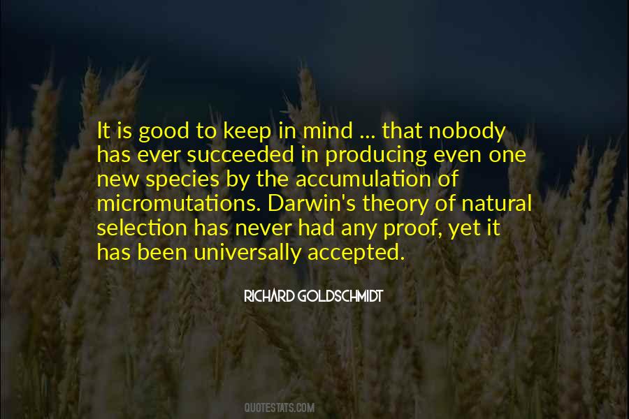 Richard Goldschmidt Quotes #316562
