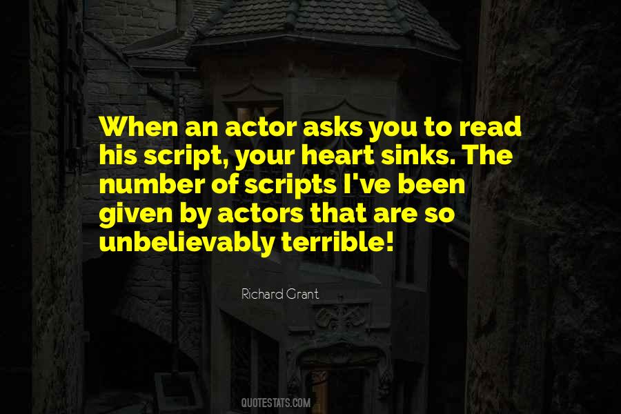 Richard Grant Quotes #134653