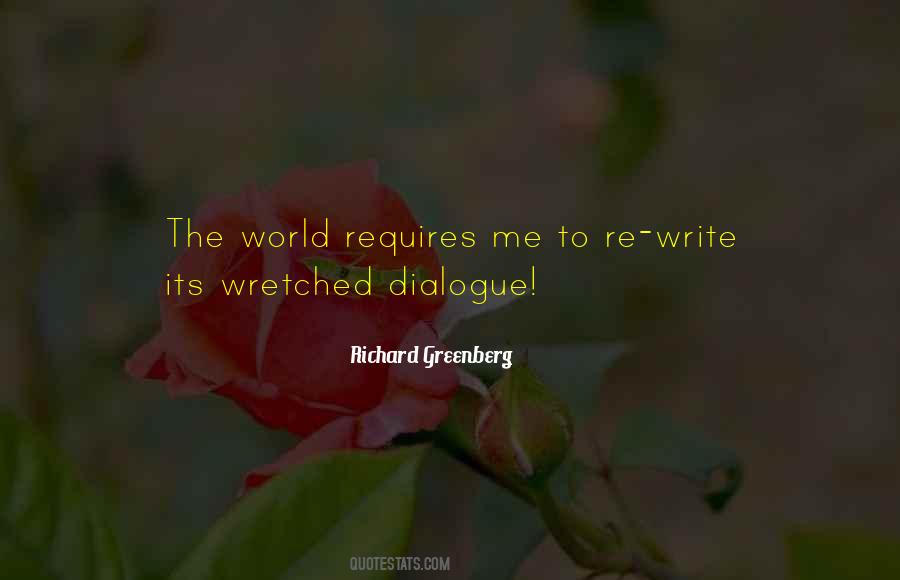 Richard Greenberg Quotes #434581