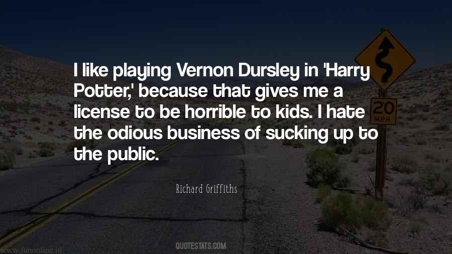 Richard Griffiths Quotes #14230