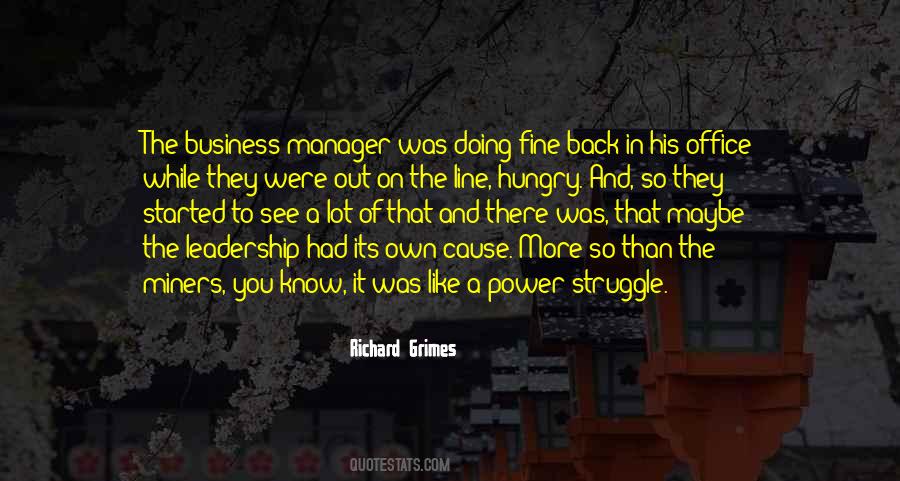 Richard Grimes Quotes #1494074