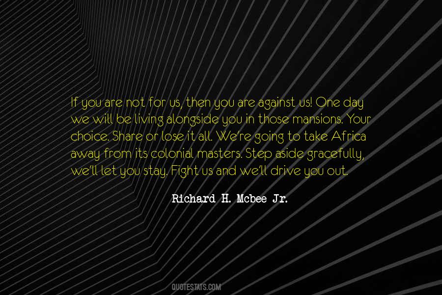 Richard H. Mcbee Jr. Quotes #480785