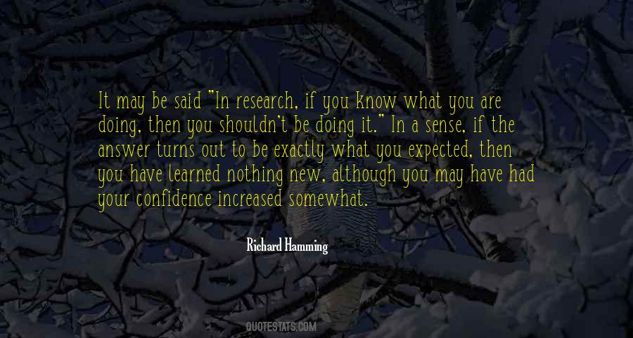 Richard Hamming Quotes #219245