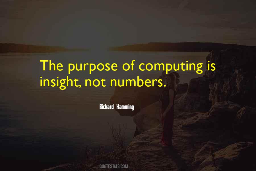 Richard Hamming Quotes #245681