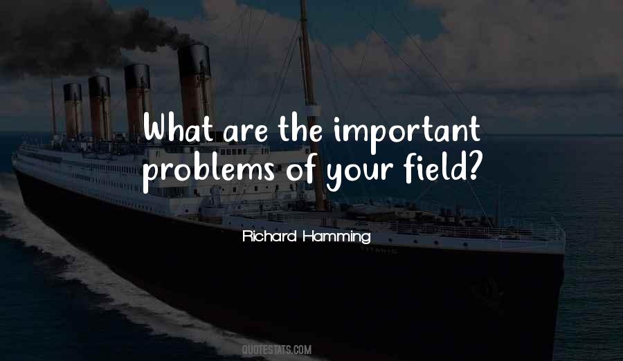 Richard Hamming Quotes #674156