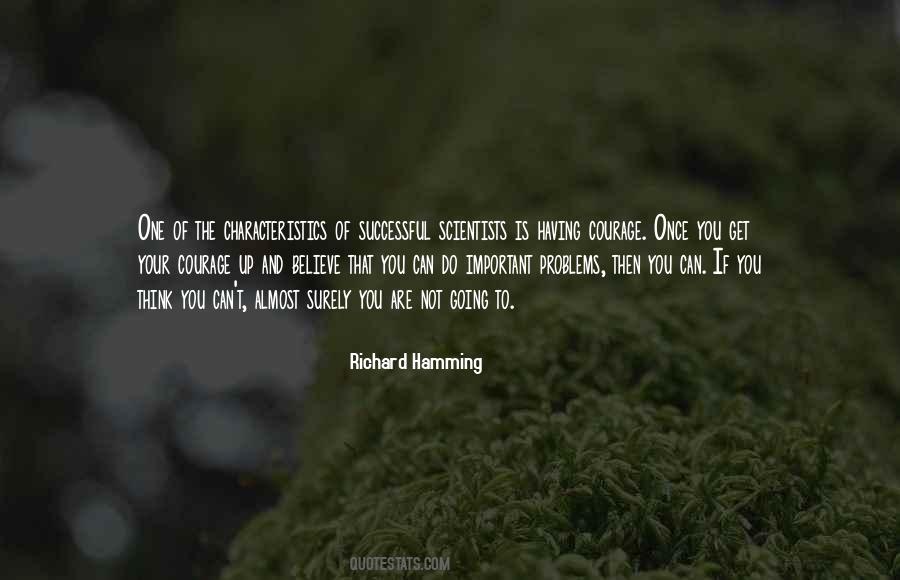 Richard Hamming Quotes #835530