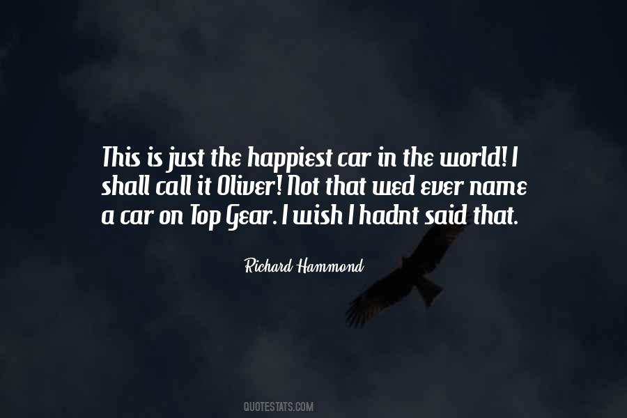 Richard Hammond Quotes #1063529