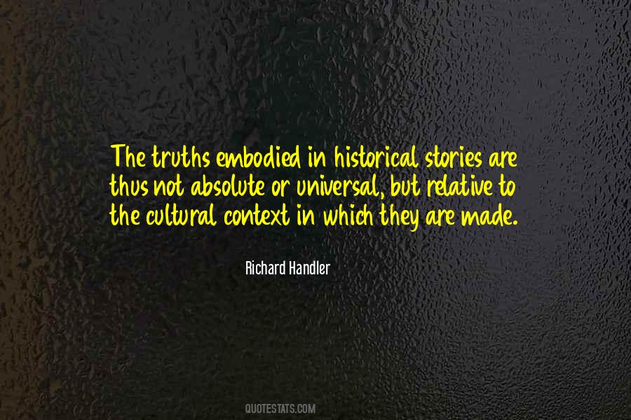 Richard Handler Quotes #658846 Richard Handler Quotes #658846
