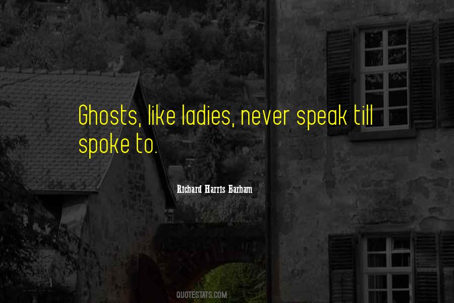 Richard Harris Barham Quotes #326844