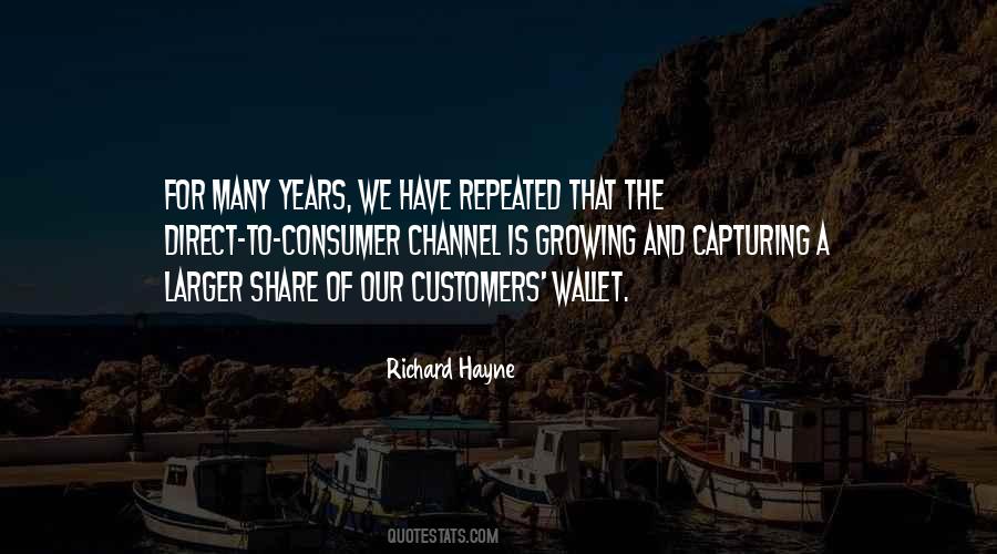 Richard Hayne Quotes #568847