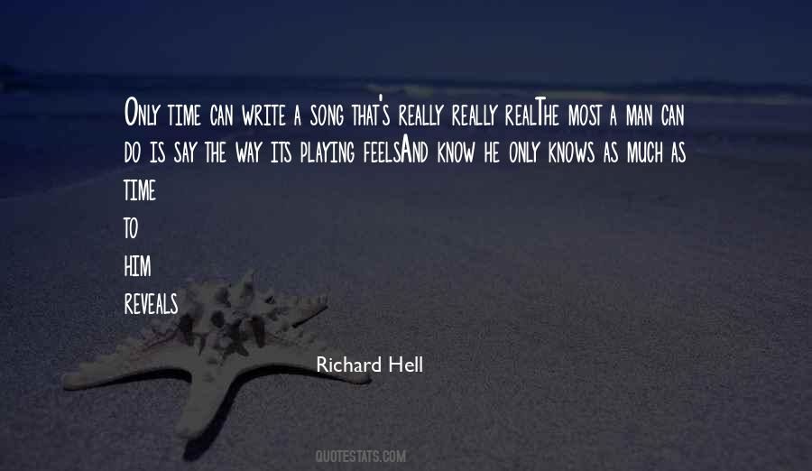 Richard Hell Quotes #213754