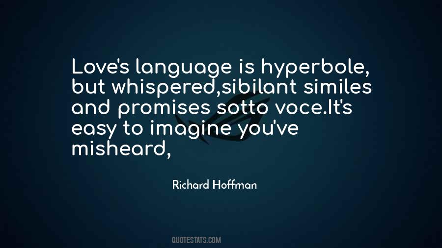 Richard Hoffman Quotes #1510763