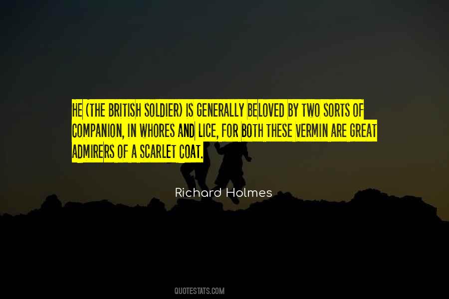 Richard Holmes Quotes #1582854