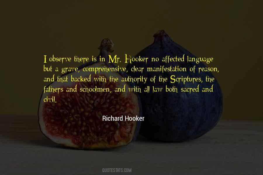 Richard Hooker Quotes #184304